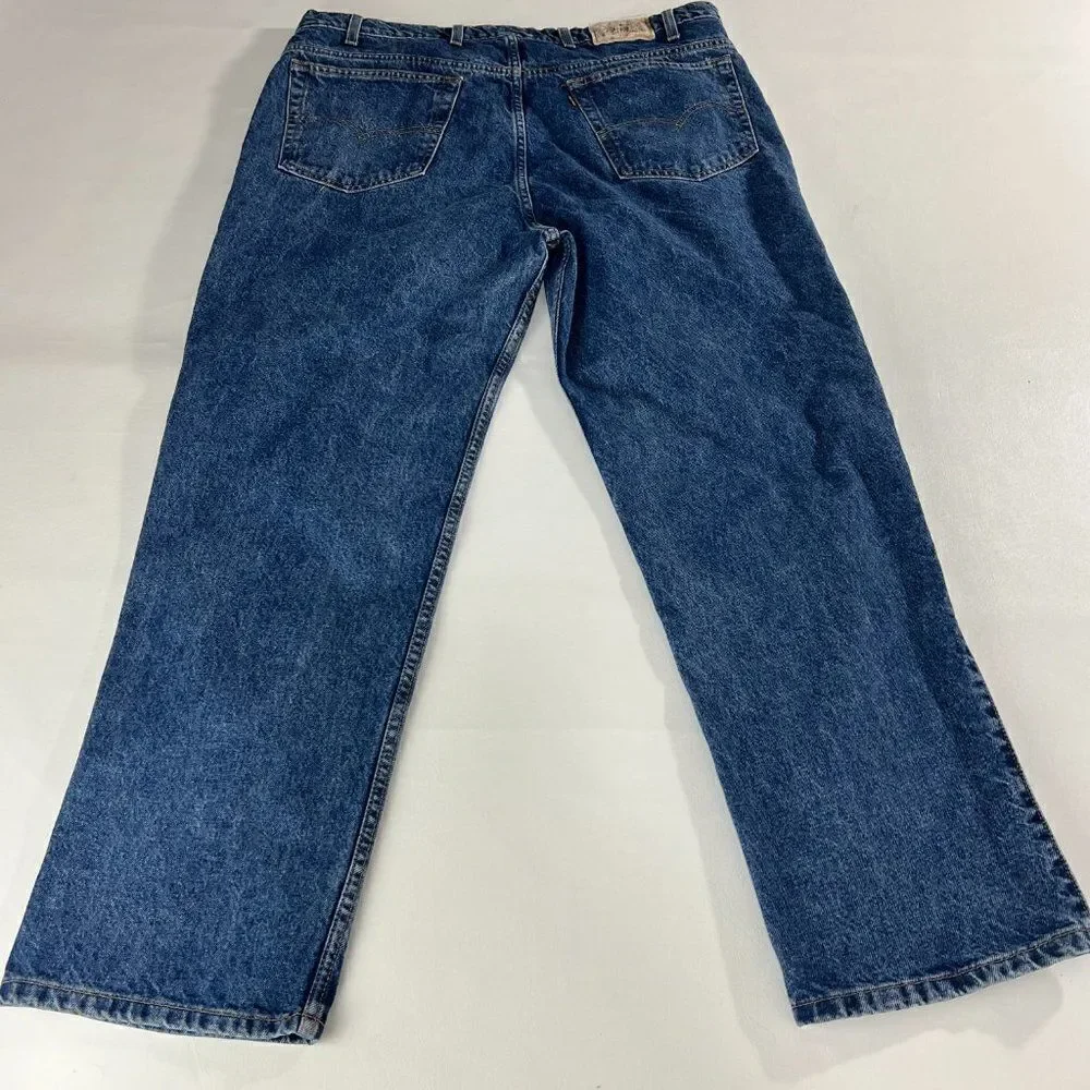 Vintage 90s Levis 540 Jeans Mens 40x30 Relaxed Fit Dark Wash